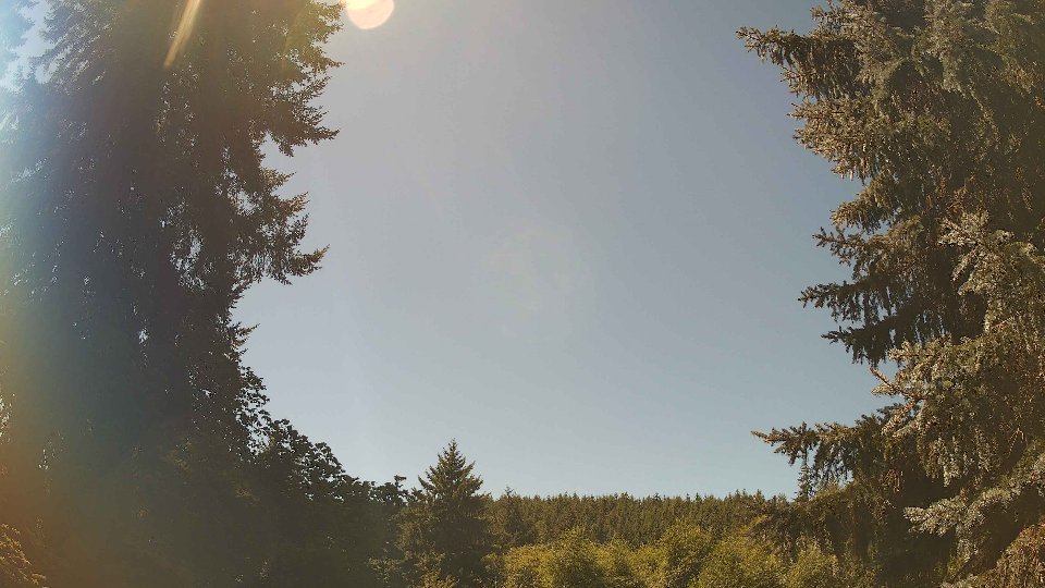 Pacific Northwest skyline timelapse frame from Jul 31st, 2026 at 1:00 PM