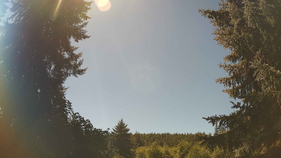 Pacific Northwest skyline timelapse frame from Jul 31st, 2026 at 1:15 PM