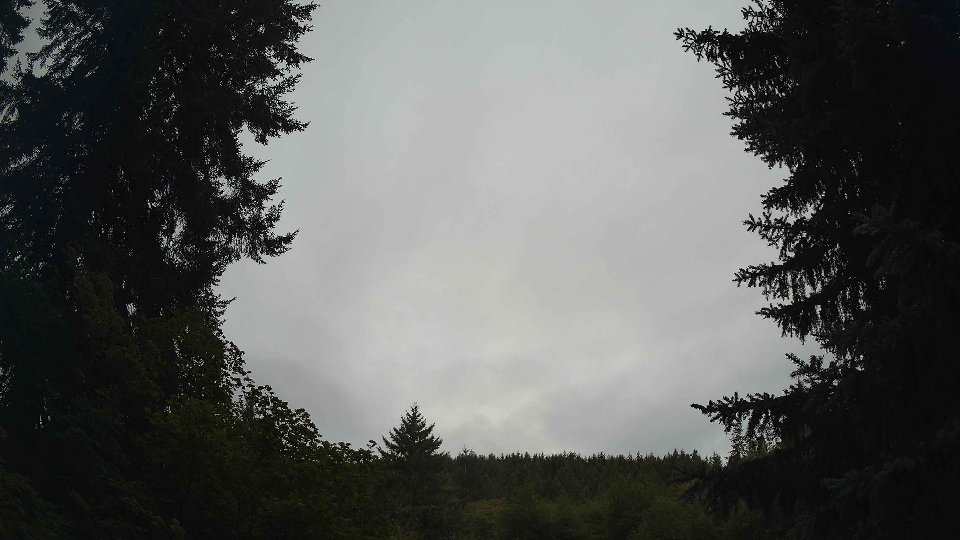 Pacific Northwest skyline timelapse on Aug 01, 2026 at 6:00 AM