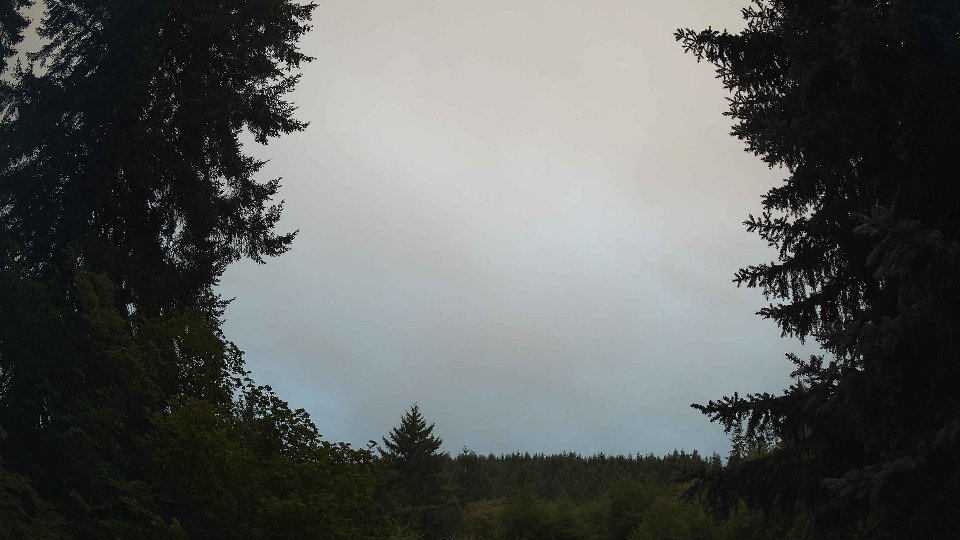 Pacific Northwest skyline timelapse on Aug 01, 2026 at 6:15 AM