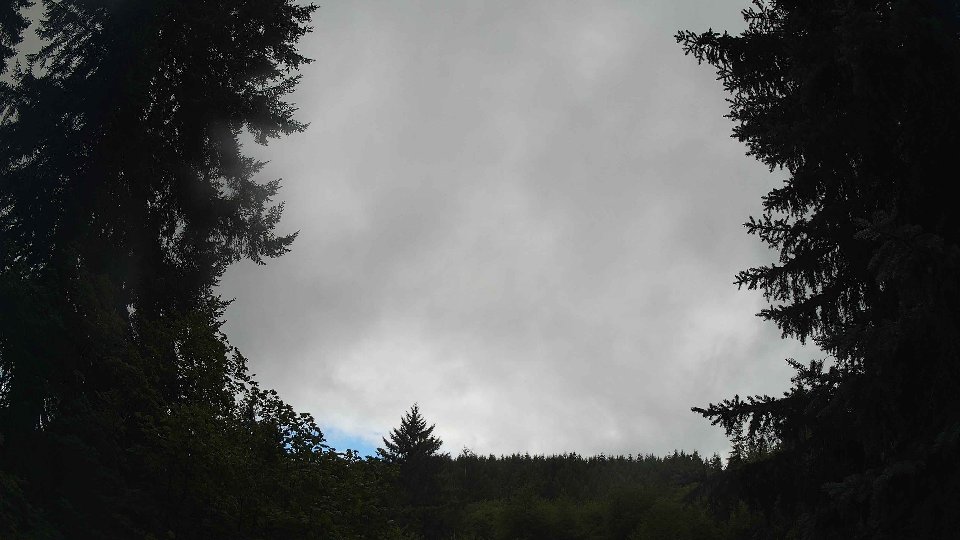 Pacific Northwest skyline timelapse on Aug 01, 2026 at 9:45 AM