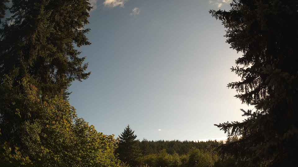 Pacific Northwest skyline timelapse on Aug 01, 2026 at 6:00 PM