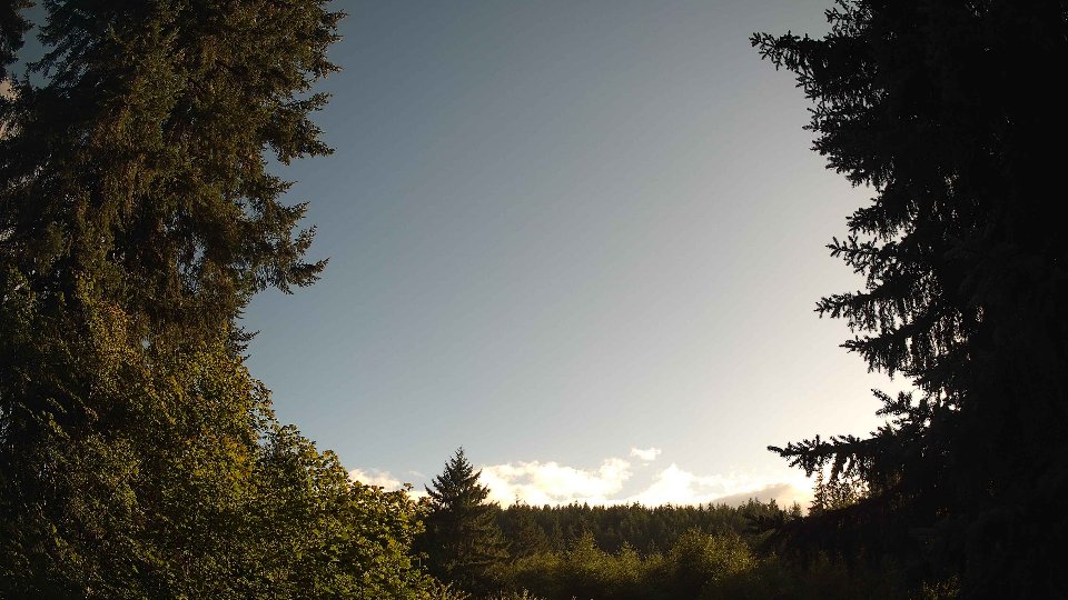Pacific Northwest skyline timelapse on Aug 01, 2026 at 6:45 PM