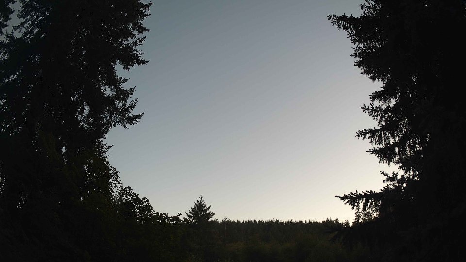 Pacific Northwest skyline timelapse on Aug 01, 2026 at 8:45 PM