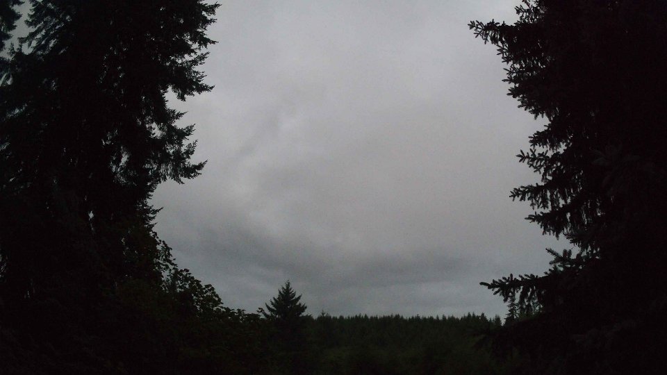 Pacific Northwest skyline timelapse frame from Aug 2nd, 2026 at 5:30 AM