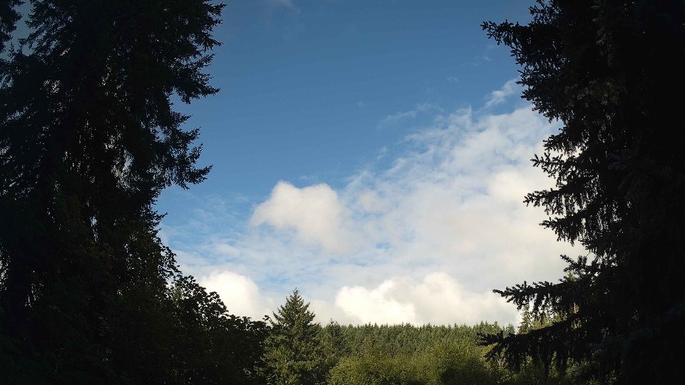 Pacific Northwest skyline timelapse frame from Aug 2nd, 2026 at 8:15 AM