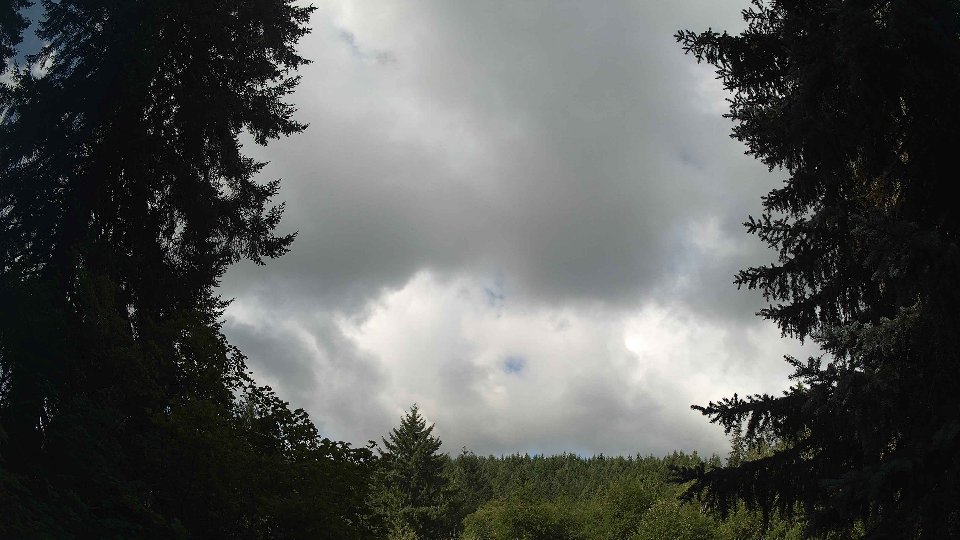 Pacific Northwest skyline timelapse frame from Aug 2nd, 2026 at 9:30 AM