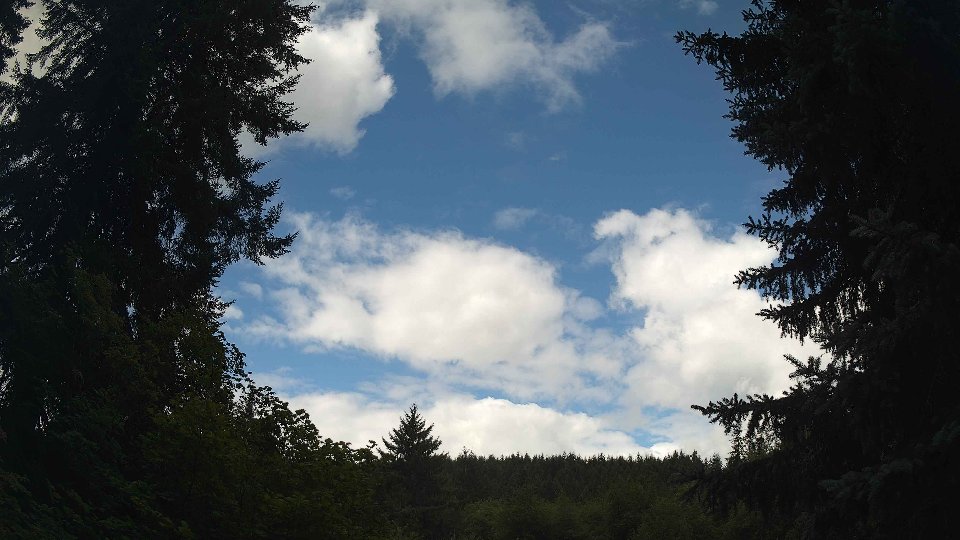 Pacific Northwest skyline timelapse frame from Aug 2nd, 2026 at 10:00 AM