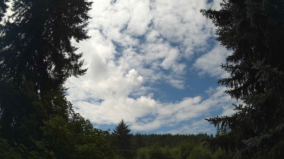Pacific Northwest skyline timelapse frame from Aug 2nd, 2026 at 12:15 PM