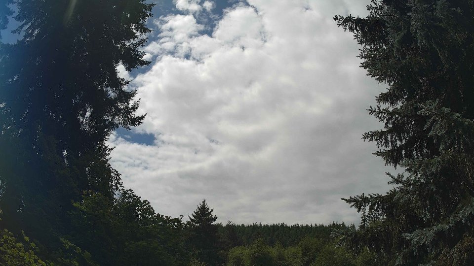 Pacific Northwest skyline timelapse frame from Aug 2nd, 2026 at 12:45 PM