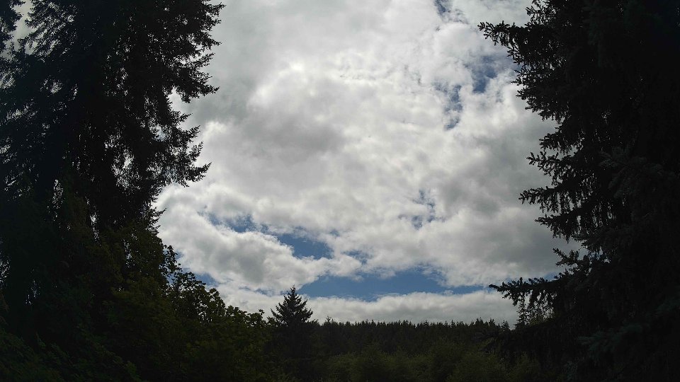 Pacific Northwest skyline timelapse frame from Aug 2nd, 2026 at 1:30 PM