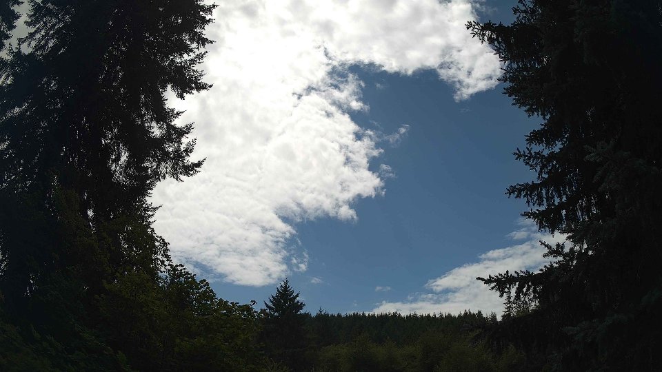 Pacific Northwest skyline timelapse frame from Aug 2nd, 2026 at 2:00 PM