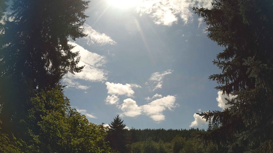 Pacific Northwest skyline timelapse frame from Aug 2nd, 2026 at 2:45 PM