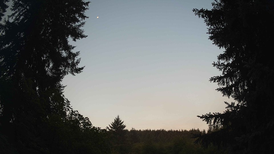 Pacific Northwest skyline timelapse frame from Aug 3rd, 2026 at 6:15 AM