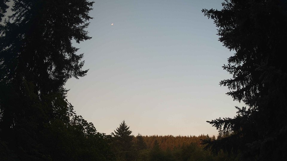 Pacific Northwest skyline timelapse frame from Aug 3rd, 2026 at 6:30 AM