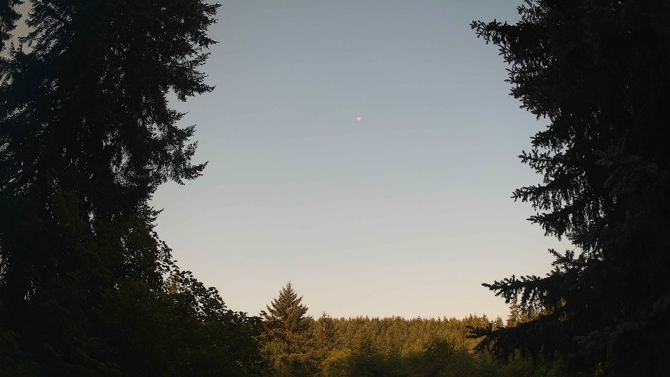 Pacific Northwest skyline timelapse frame from Aug 3rd, 2026 at 7:30 AM