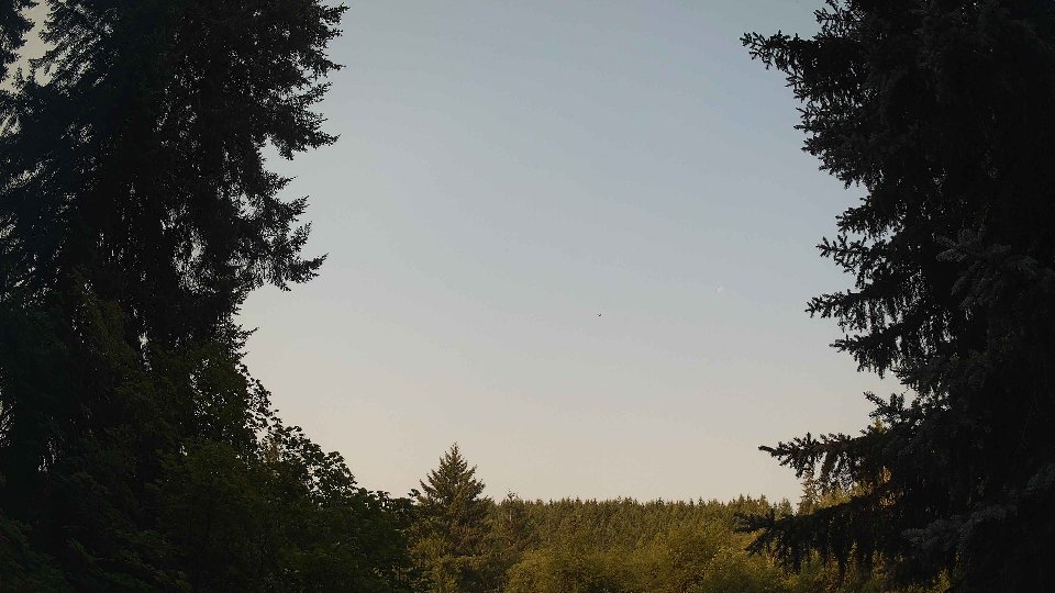 Pacific Northwest skyline timelapse frame from Aug 3rd, 2026 at 8:30 AM