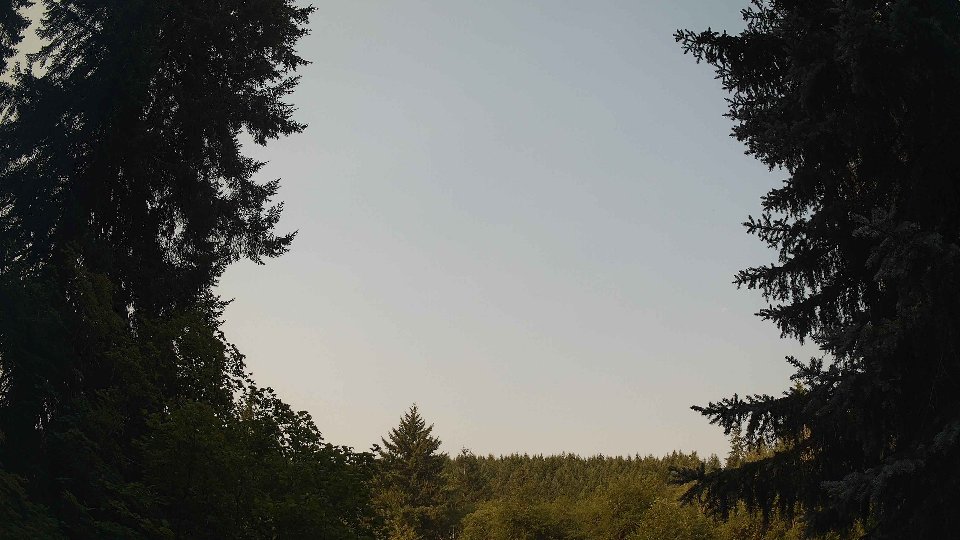 Pacific Northwest skyline timelapse frame from Aug 3rd, 2026 at 9:00 AM