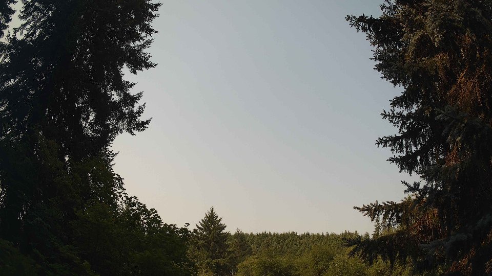 Pacific Northwest skyline timelapse frame from Aug 3rd, 2026 at 9:45 AM