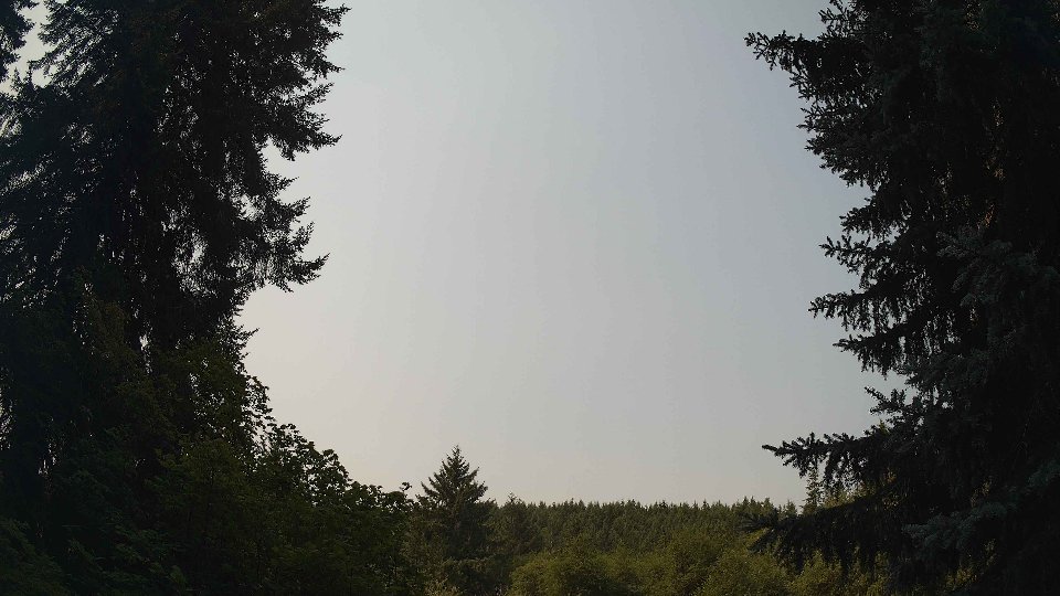 Pacific Northwest skyline timelapse frame from Aug 3rd, 2026 at 11:00 AM