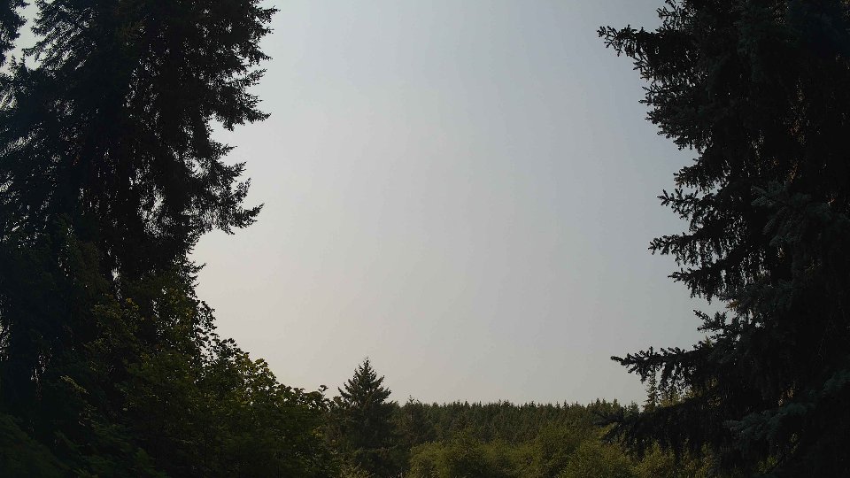 Pacific Northwest skyline timelapse frame from Aug 3rd, 2026 at 11:30 AM