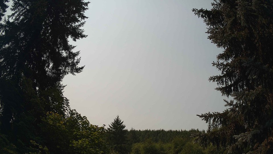 Pacific Northwest skyline timelapse frame from Aug 3rd, 2026 at 12:00 PM