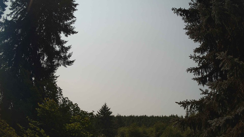 Pacific Northwest skyline timelapse frame from Aug 3rd, 2026 at 12:30 PM