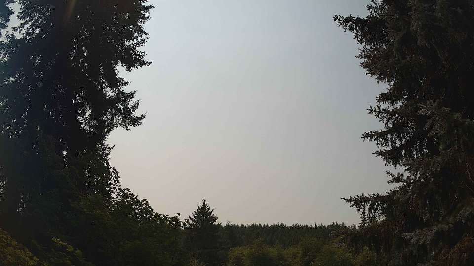 Pacific Northwest skyline timelapse frame from Aug 3rd, 2026 at 12:45 PM