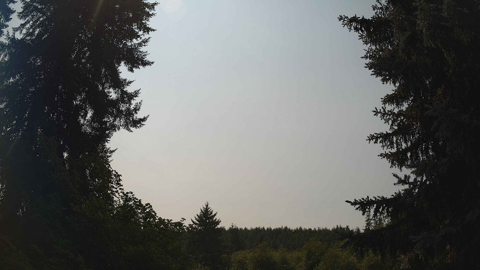 Pacific Northwest skyline timelapse frame from Aug 3rd, 2026 at 1:15 PM