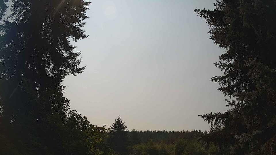 Pacific Northwest skyline timelapse frame from Aug 3rd, 2026 at 1:45 PM