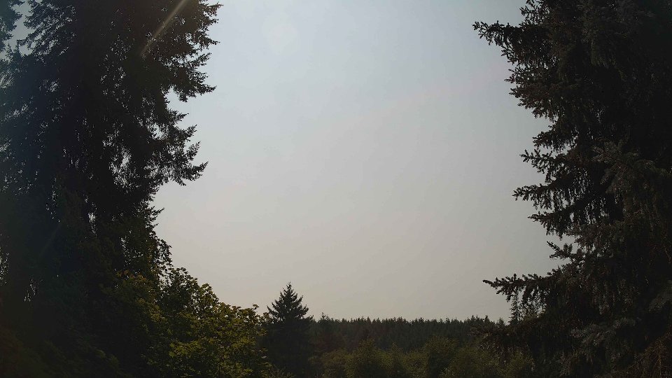 Pacific Northwest skyline timelapse frame from Aug 3rd, 2026 at 2:00 PM