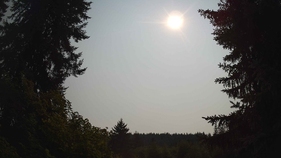 Pacific Northwest skyline timelapse frame from Aug 3rd, 2026 at 4:00 PM