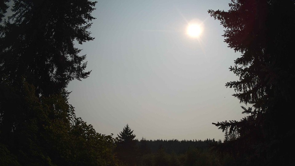 Pacific Northwest skyline timelapse frame from Aug 3rd, 2026 at 4:15 PM