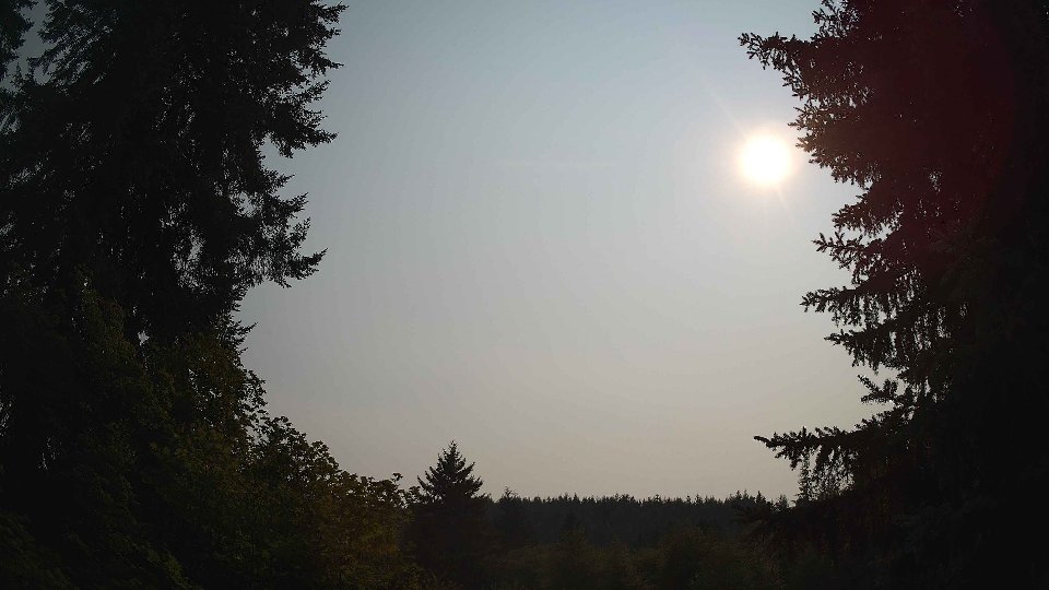 Pacific Northwest skyline timelapse frame from Aug 3rd, 2026 at 4:45 PM