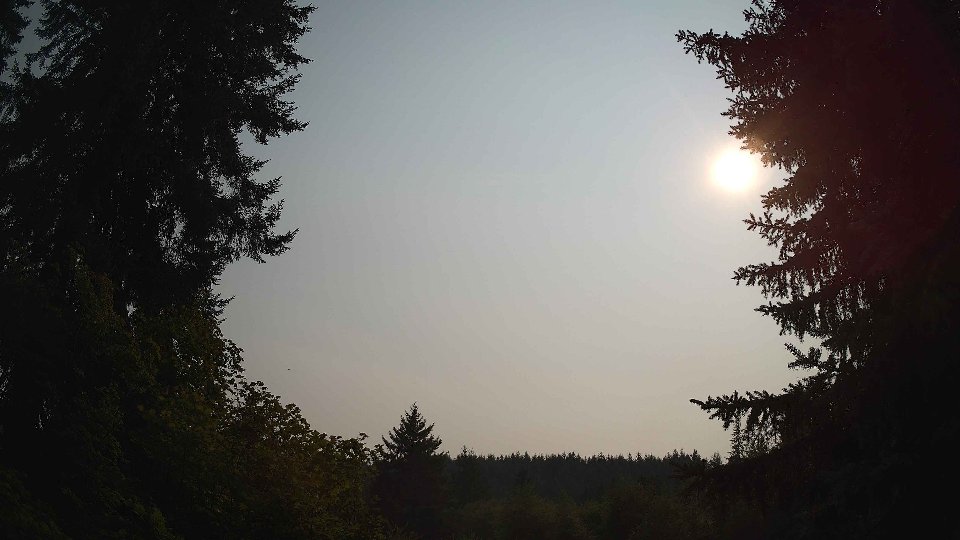 Pacific Northwest skyline timelapse frame from Aug 3rd, 2026 at 5:00 PM