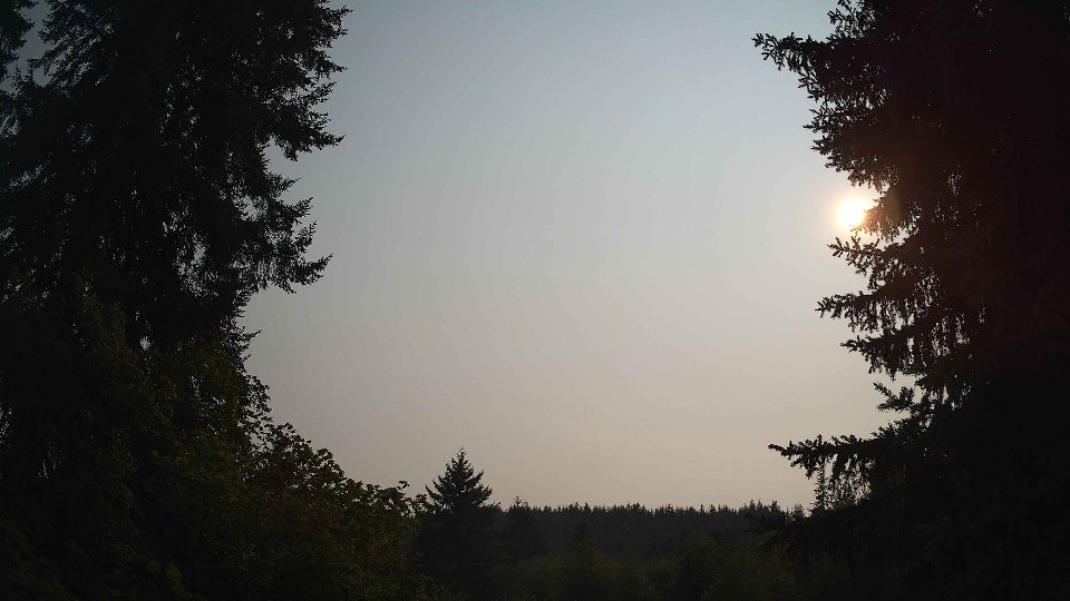 Pacific Northwest skyline timelapse frame from Aug 3rd, 2026 at 5:15 PM