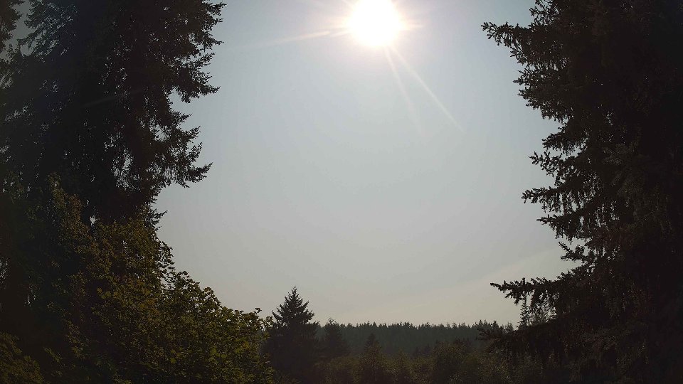 Pacific Northwest skyline timelapse on Aug 4th, 2026 at 3:30 PM