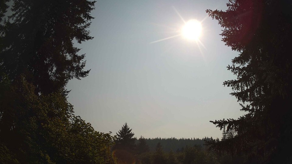 Pacific Northwest skyline timelapse on Aug 4th, 2026 at 4:15 PM
