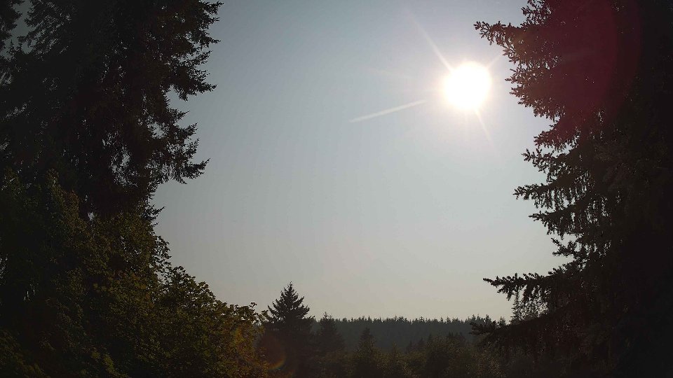 Pacific Northwest skyline timelapse on Aug 4th, 2026 at 4:30 PM