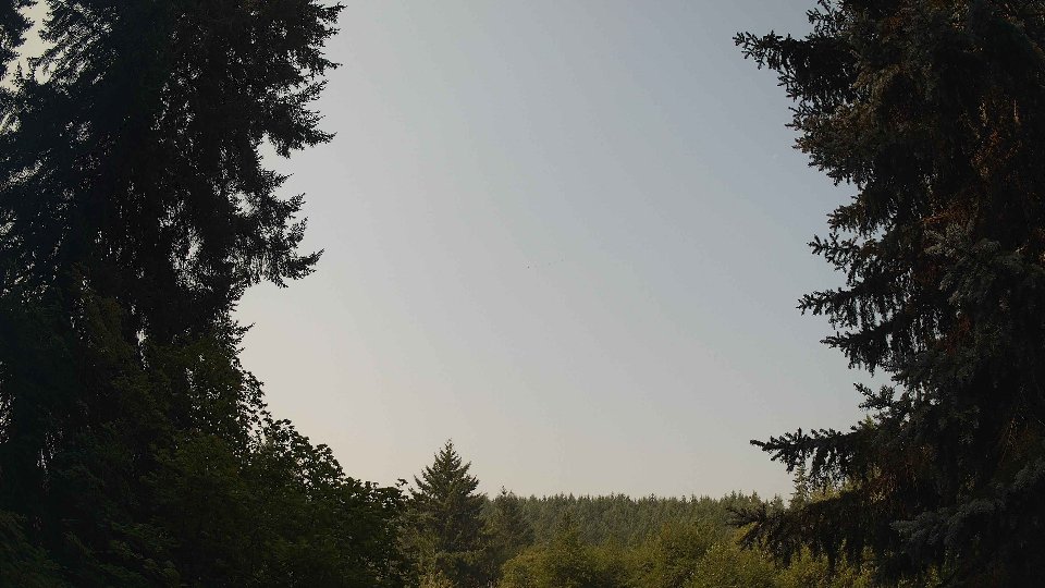 Pacific Northwest skyline timelapse frame from Aug 5th, 2026 at 10:00 AM