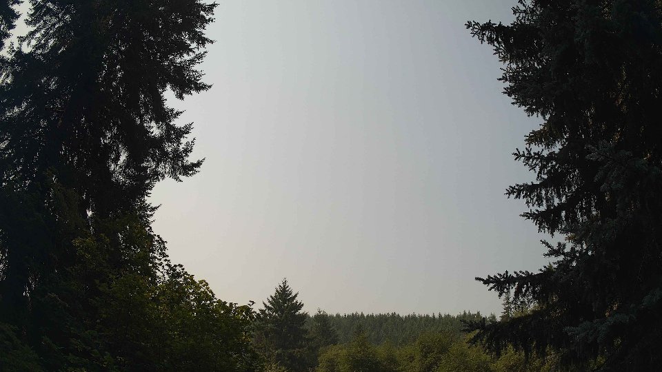 Pacific Northwest skyline timelapse frame from Aug 5th, 2026 at 11:30 AM