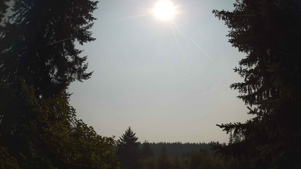 Pacific Northwest skyline timelapse frame from Aug 5th, 2026 at 3:30 PM