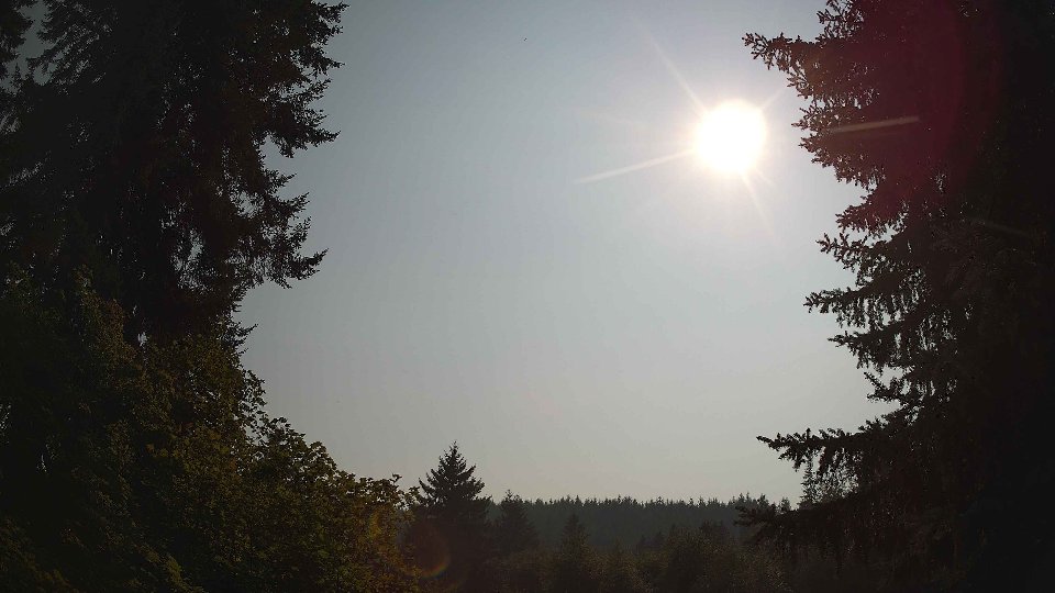 Pacific Northwest skyline timelapse frame from Aug 5th, 2026 at 4:30 PM