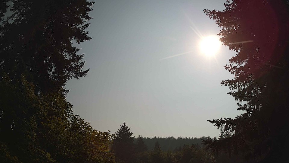 Pacific Northwest skyline timelapse frame from Aug 5th, 2026 at 4:45 PM