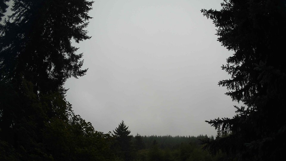Pacific Northwest skyline timelapse frame from Aug 6th, 2026 at 6:00 AM