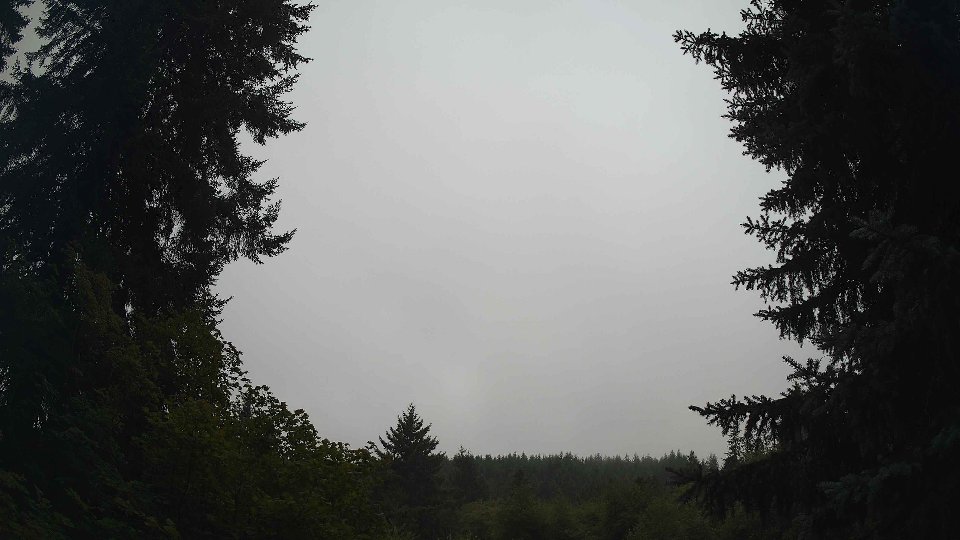 Pacific Northwest skyline timelapse frame from Aug 6th, 2026 at 6:15 AM