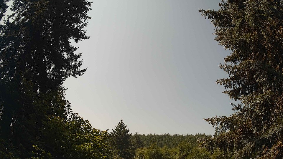 Pacific Northwest skyline timelapse frame from Aug 6th, 2026 at 12:00 PM
