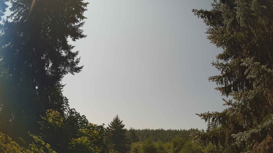 Pacific Northwest skyline timelapse frame from Aug 6th, 2026 at 12:30 PM