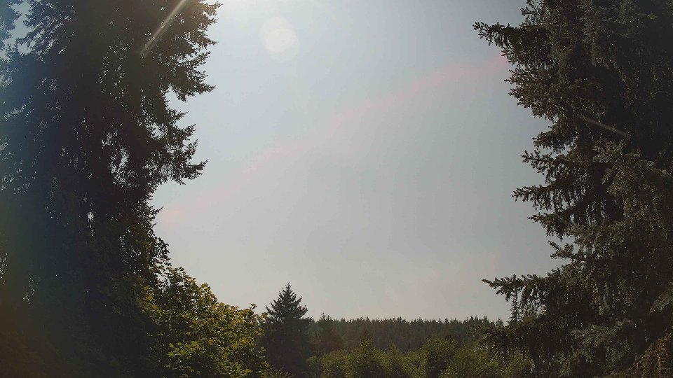 Pacific Northwest skyline timelapse frame from Aug 6th, 2026 at 2:00 PM