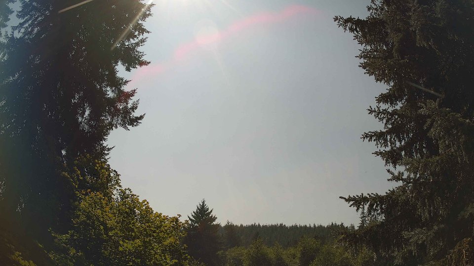 Pacific Northwest skyline timelapse frame from Aug 6th, 2026 at 2:15 PM